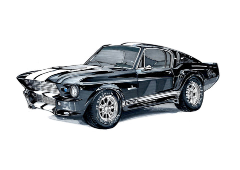 FORD MUSTANG ELEANOR FASTBACK 1968