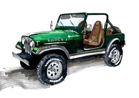 JEEP CJ7 LAREDO