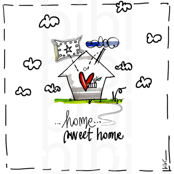 illustrazione "HOME SWEET HOME" BIS