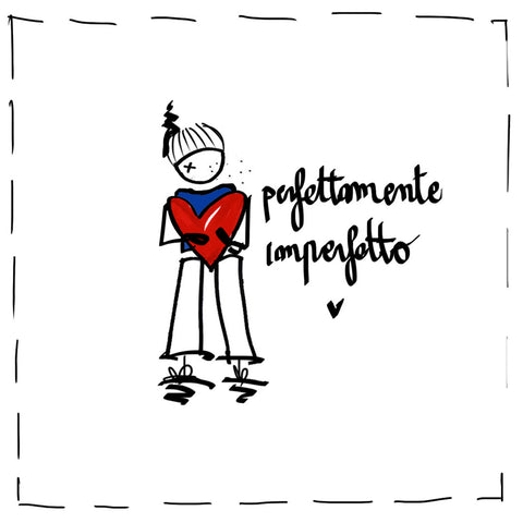 illustrazione "PERFETTAMENTE IMPERFETTO MA UNICO"